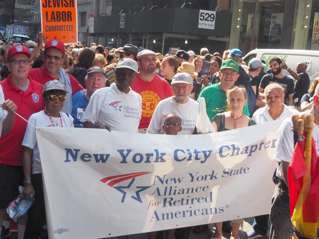 NYC Chapter of NYSARA supports NYC CLC Labor day Parade New York